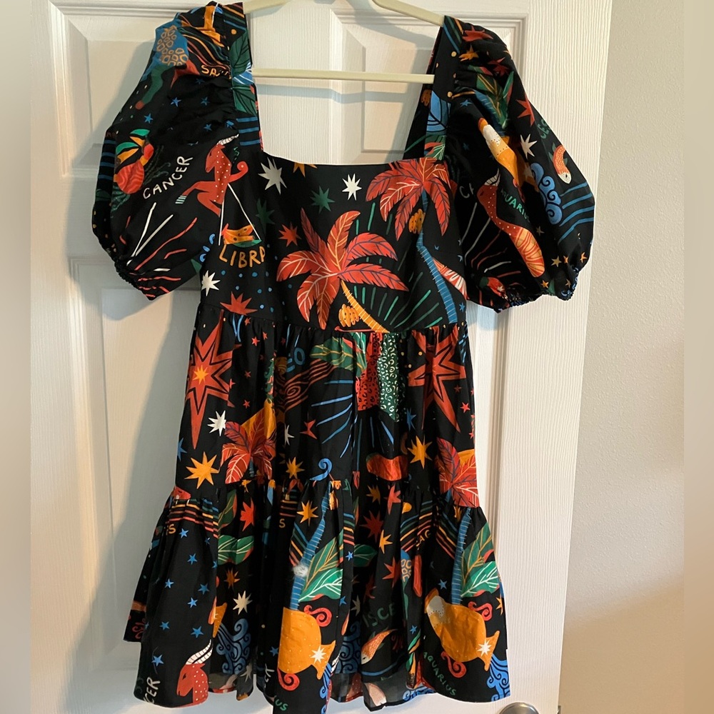 NWT Farm Rio Zodiac Mini Dress